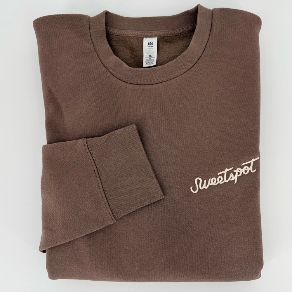 AS Colour United Men’s Crewneck Sweatshirt Brown XL New Without Tags